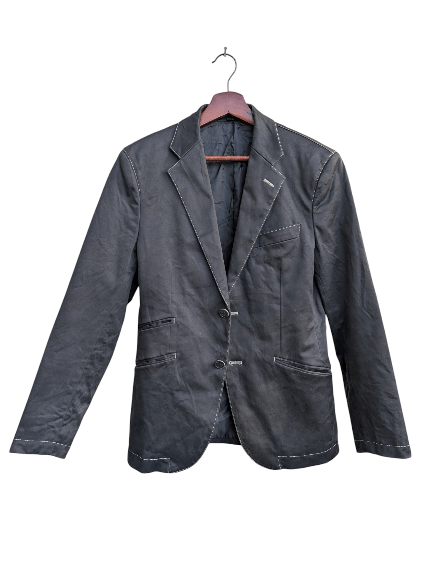 R.Newbold Vintage R.Newbold Polyurethane Blazer Size 36S - 1 Thumbnail