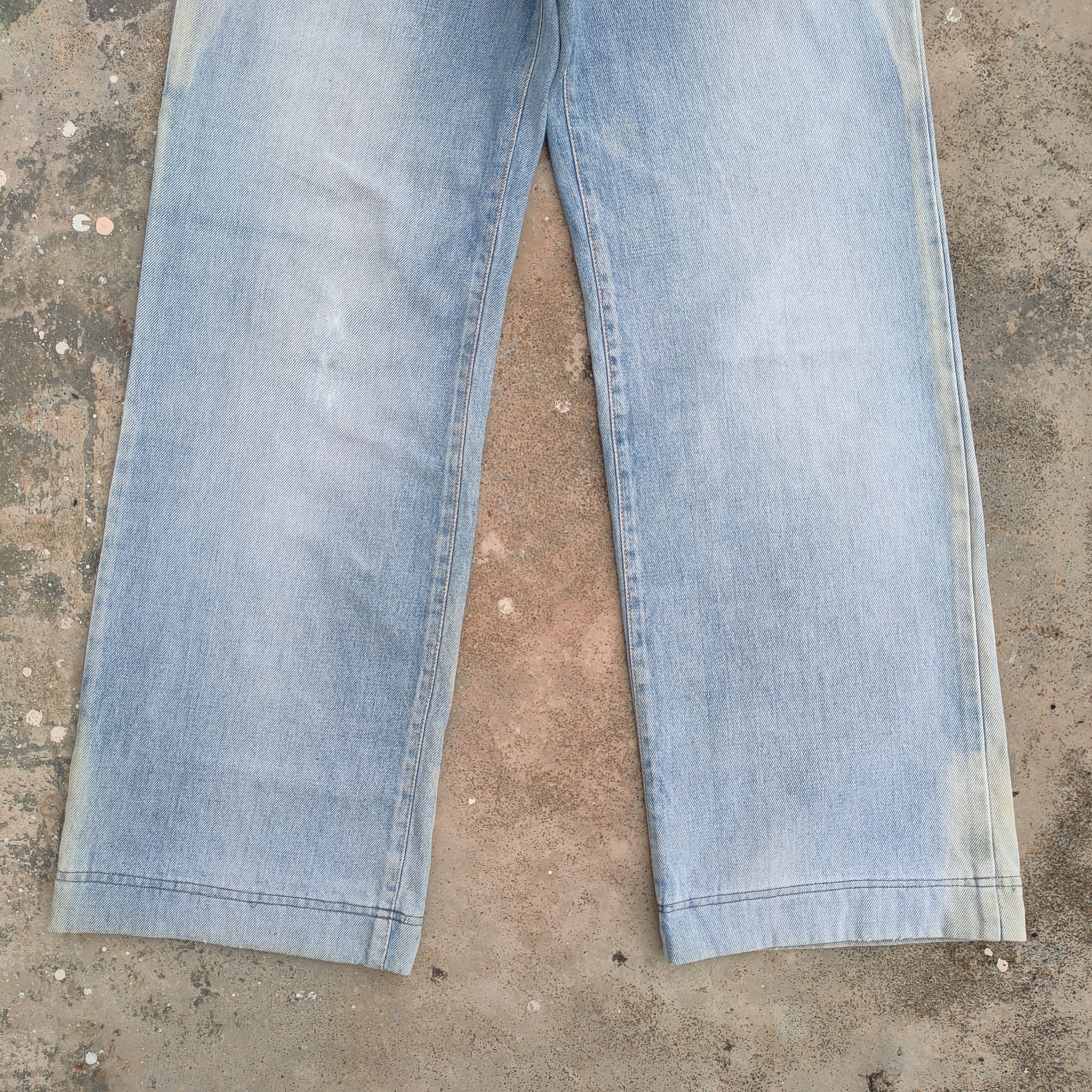 Paradise VINTAGE PARADISE FADED MUD WASH DENIM JEANS PANTS Size US 30 / EU 46 - 4 Thumbnail