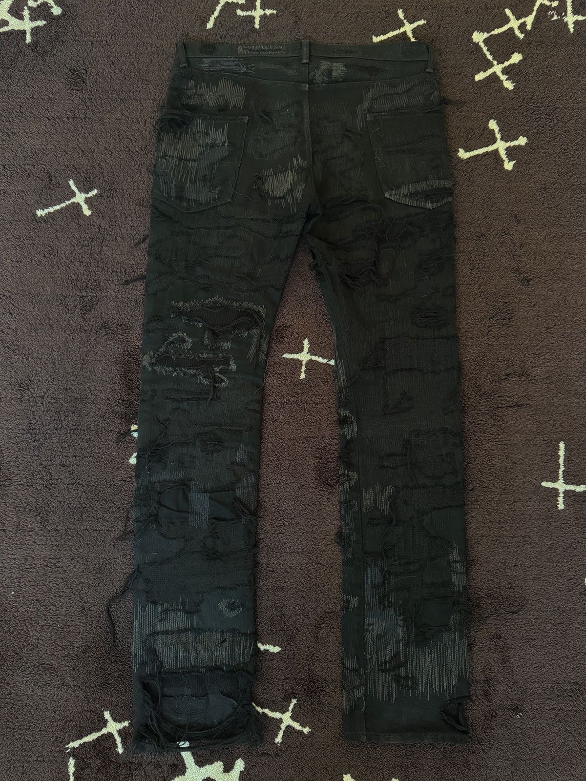 Undercover Undercover SS05 But Beautiful black 85 denim Size US 33 - 4 Thumbnail