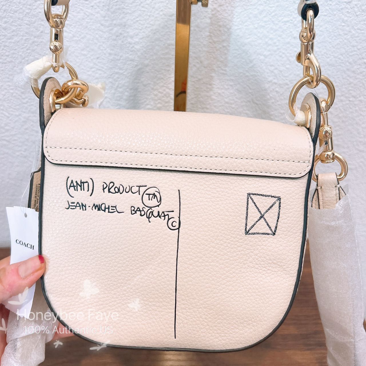 Coach NWT Coach X Jean Michel Basquiat Kleo Shoulder Bag 17 Size ONE SIZE - 4 Thumbnail
