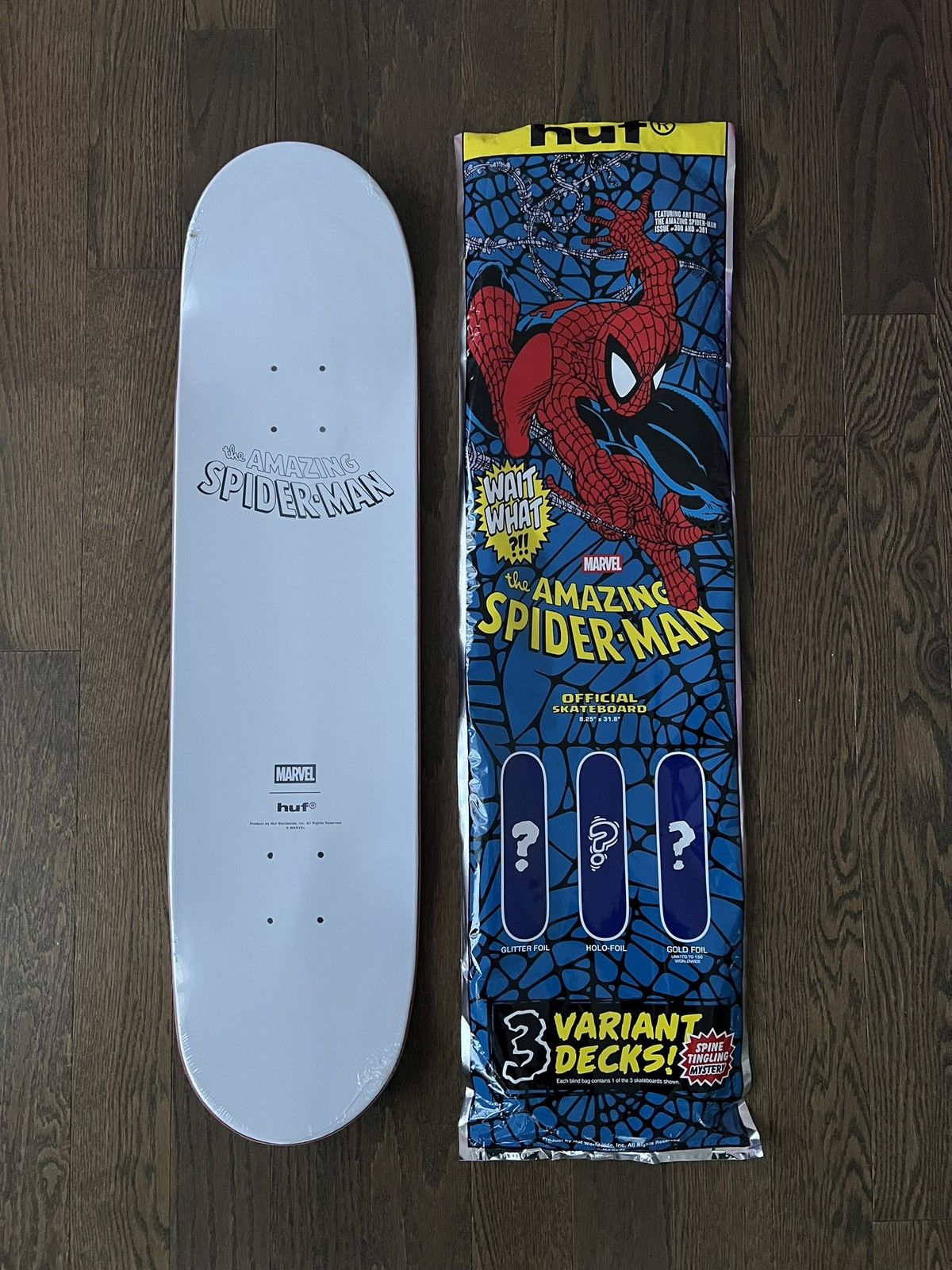 Huf HUF x MARVEL SPIDER-MAN SKATE DECK Size ONE SIZE - 6 Thumbnail