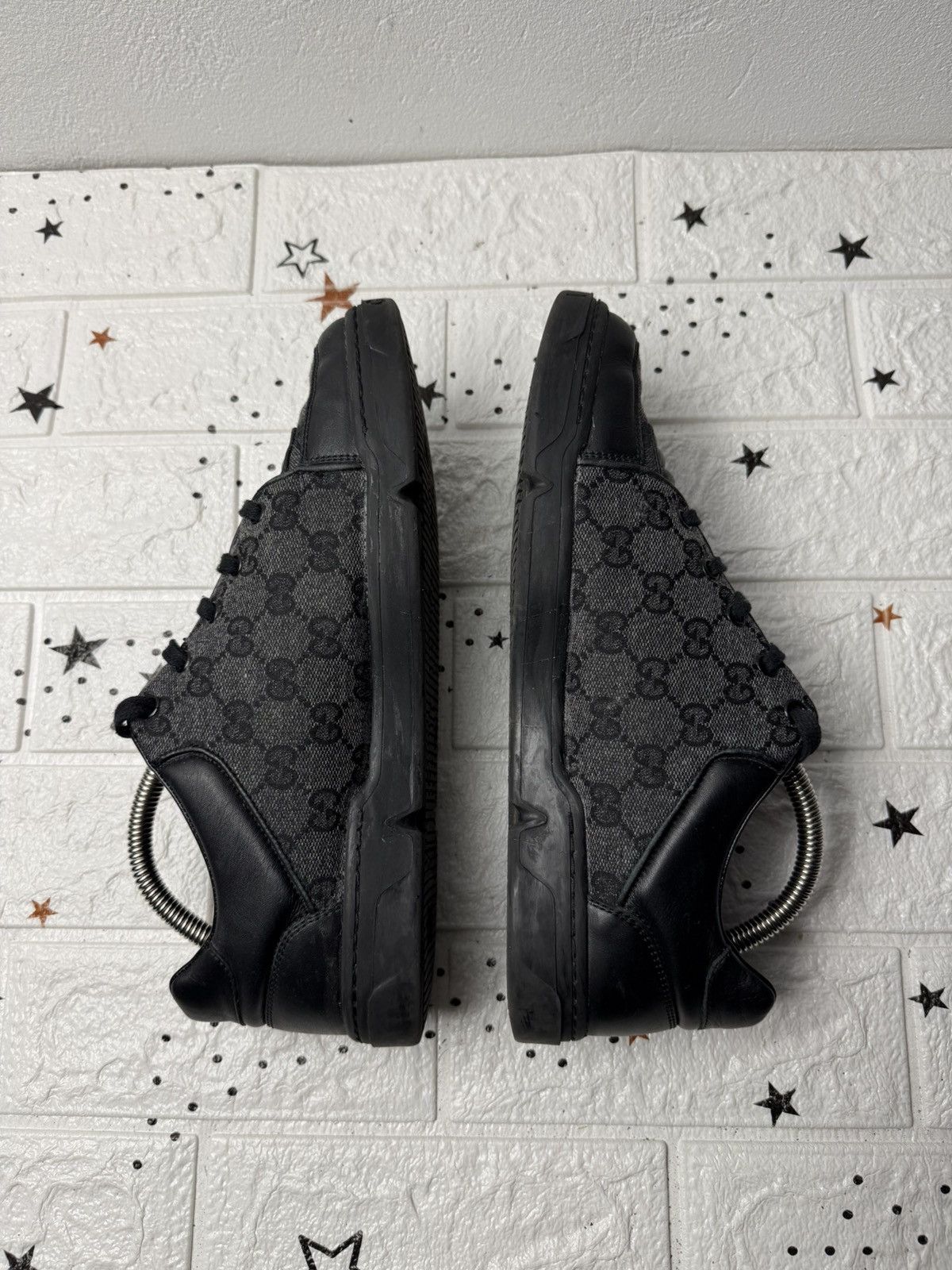 Gucci Gucci Gucci Low Cut Sneakers GG Pattern US7.5 UK7 EUR41.5 Size US 7.5 / EU 40-41 - 9 Thumbnail