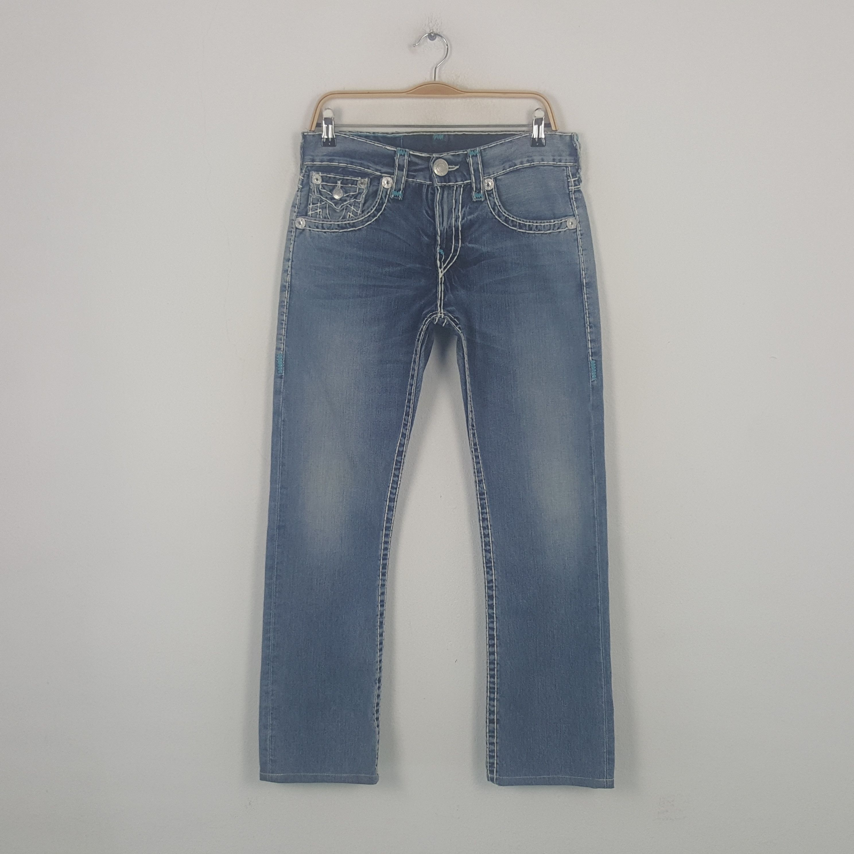 True Religion Vintage True Religion American Denim Jeans C297N30 Size US 31 - 1 Thumbnail