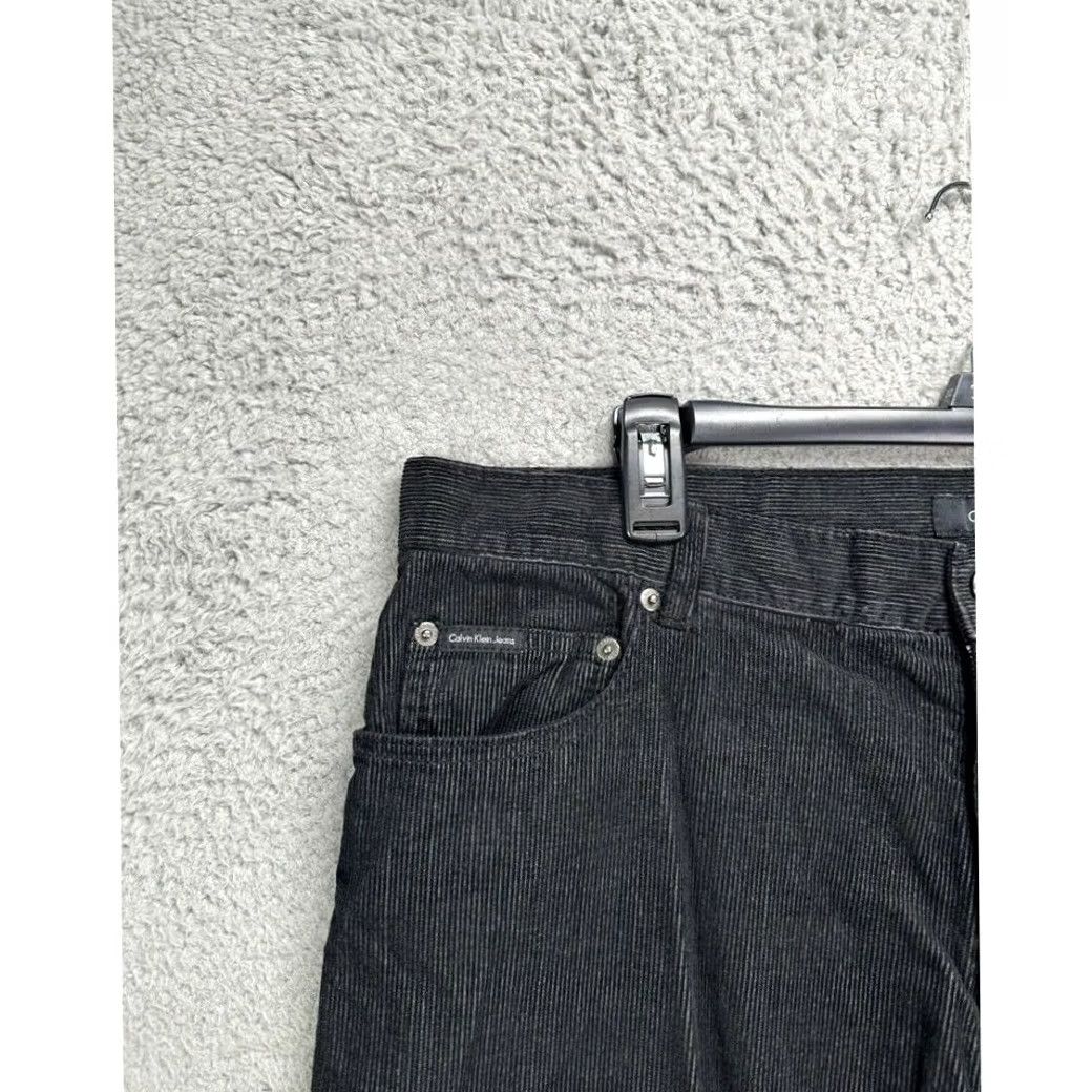 Calvin Klein Calvin Klein Pants Men 38 Black Corduroy Straight Leg Flat Front 5 Pocket Casual Regular Inseam 31 Vintage No Mens Size US 38 / EU 54 - 5 Thumbnail