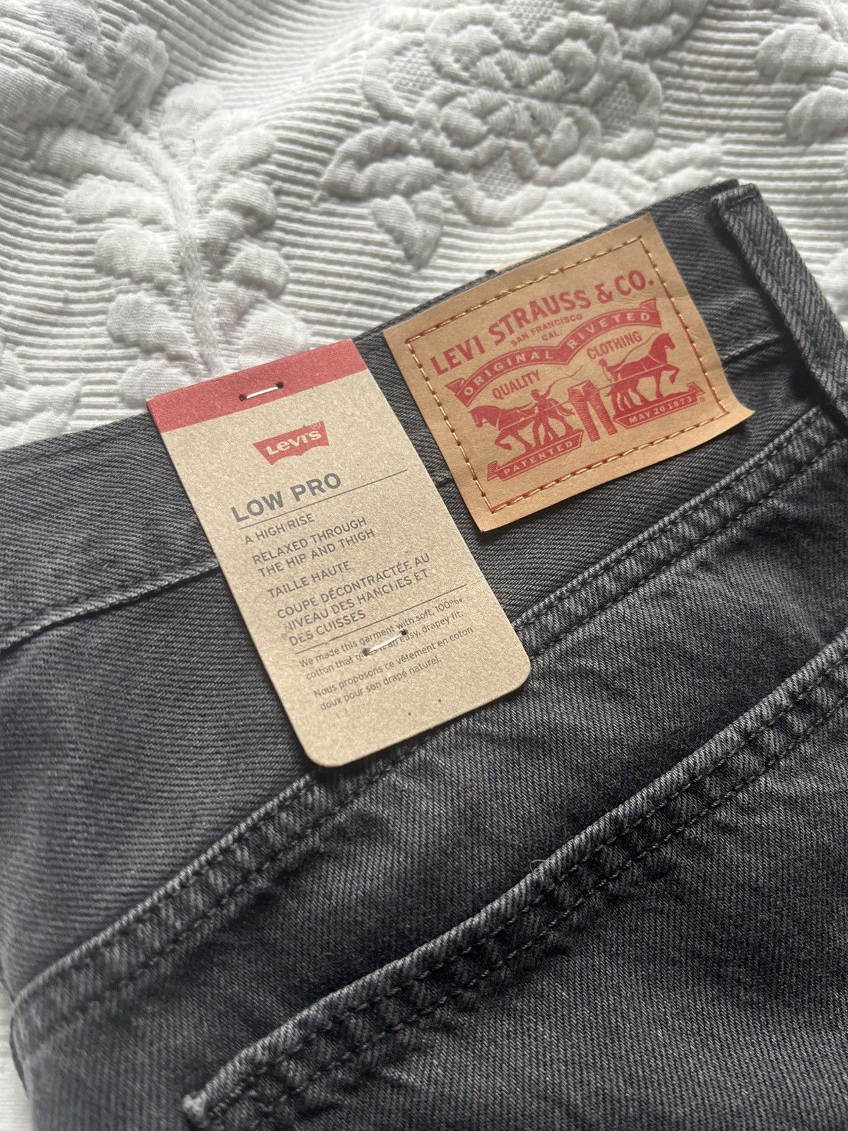 Levi's Levis Low Pro straight W32 Size 32" / US 10 / IT 46 - 2 Thumbnail