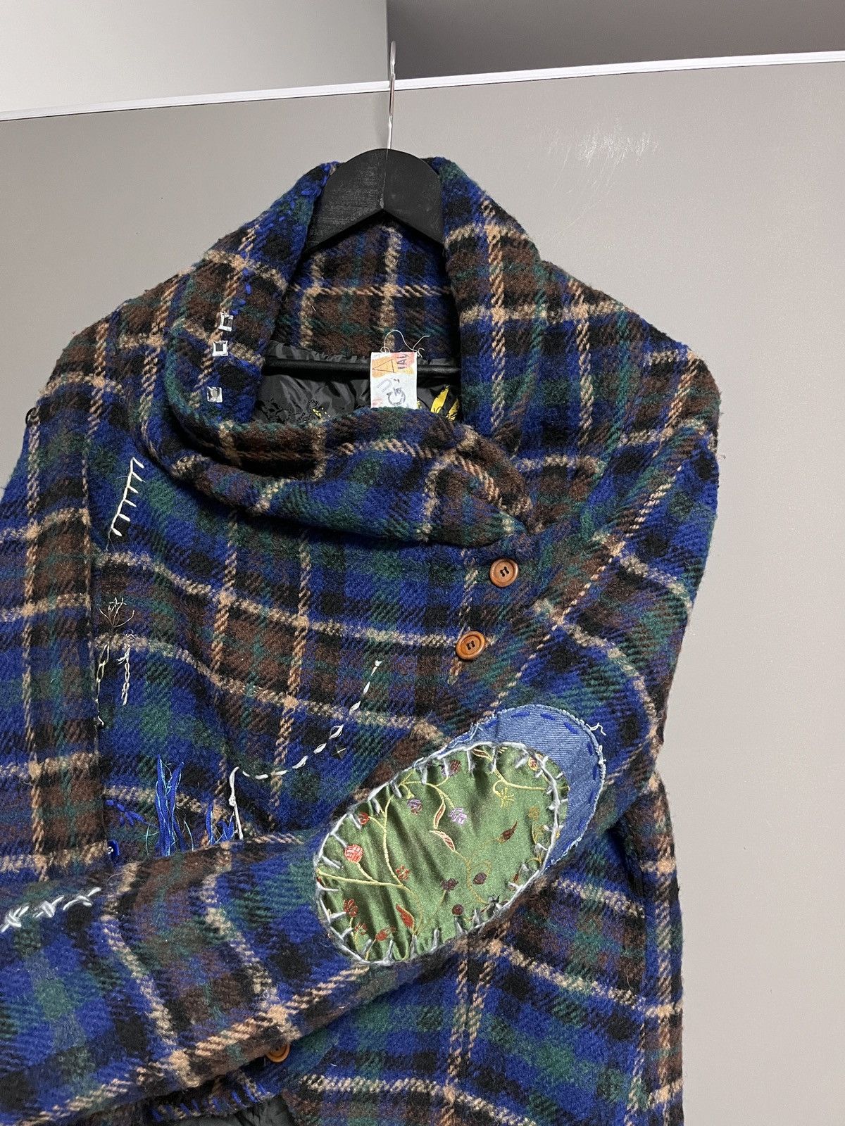 Desigual Desigual Hobo Style Wool Boho Jacket Size L / US 10 / IT 46 - 17 Thumbnail