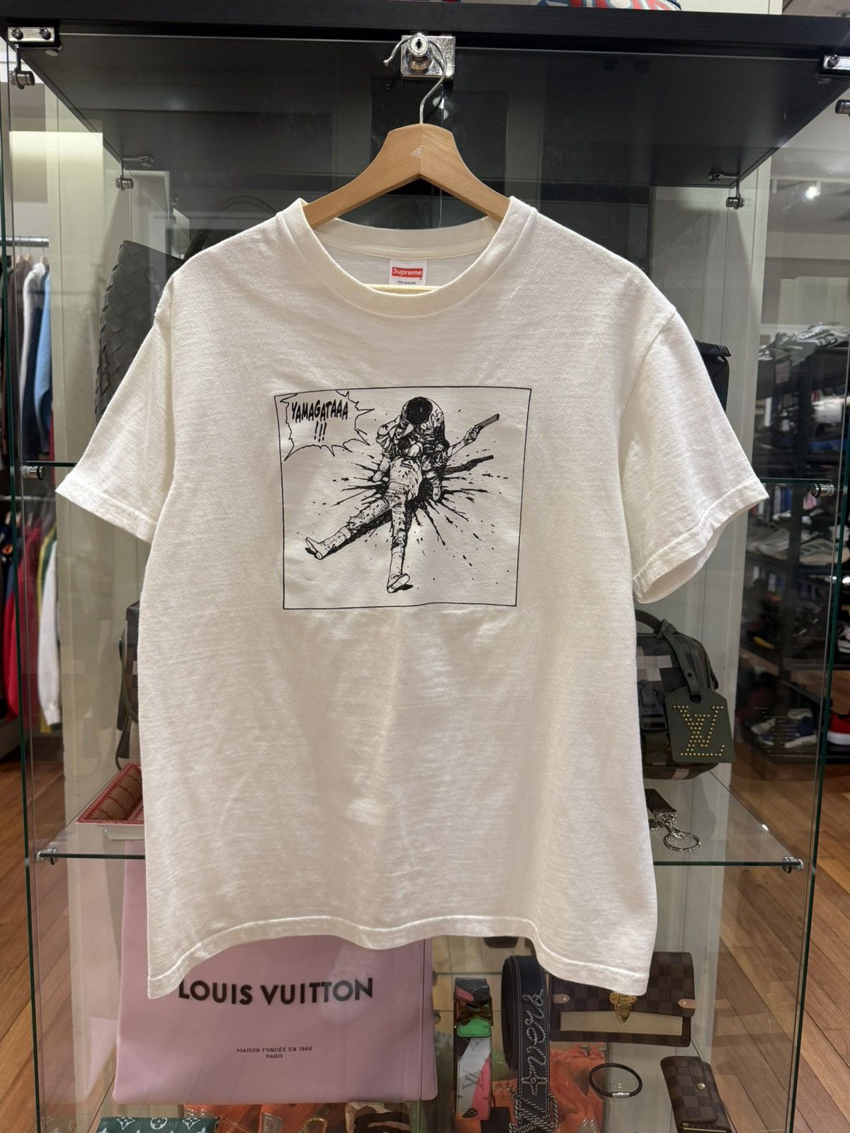 Supreme Supreme Akira Yamagata Tee - White Size US M / EU 48-50 / 2 - 1 Thumbnail