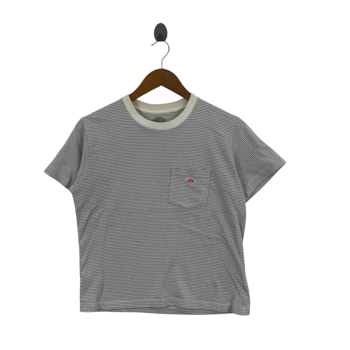 Danton DANTON FRANCE Vetements De Travail Striped Pocket Tee Shirt Size S / US 4 / IT 40 - 3 Thumbnail