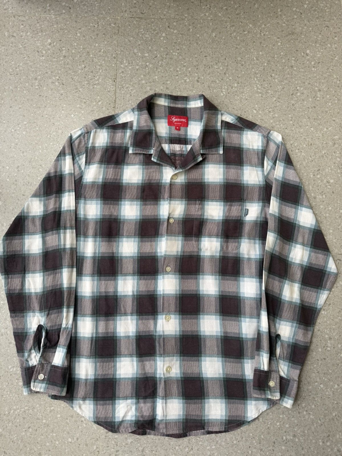 Supreme Supreme SS24 Loose Fit Mini Plaid SS Shirt | Grailed