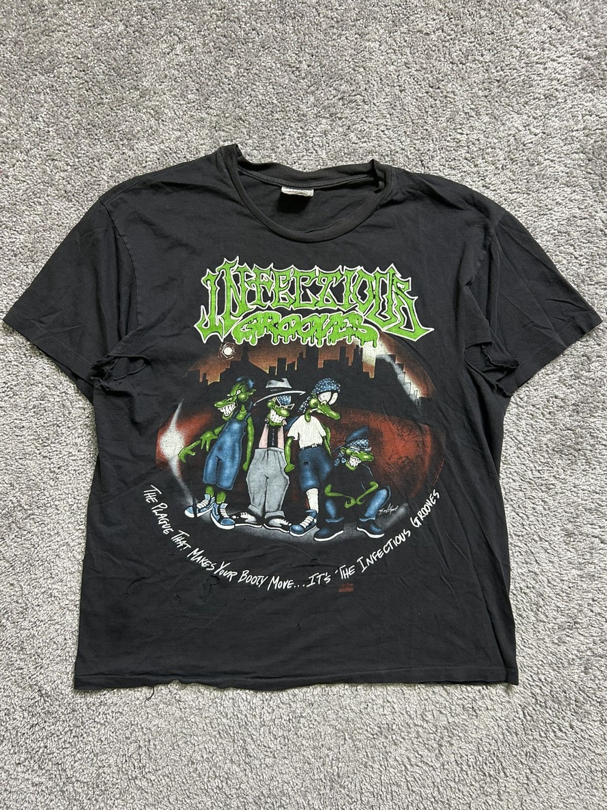 Infectious grooves vintage Tシャツ 90's Vintage 1992 INFECTIOUS