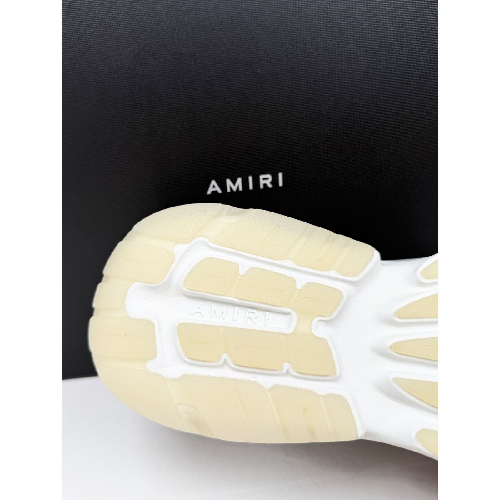 Amiri Size 45EU/12US - Amiri Bone Runner Grey White NEW Size US 12 / EU 45 - 9 Thumbnail