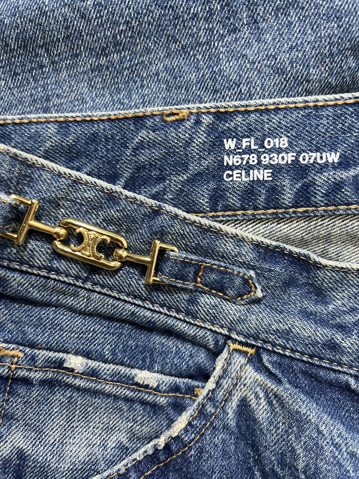 Celine Celine - Dylan Mid-Rise Flared Jeans Size US 30 / EU 46 - 18 Thumbnail