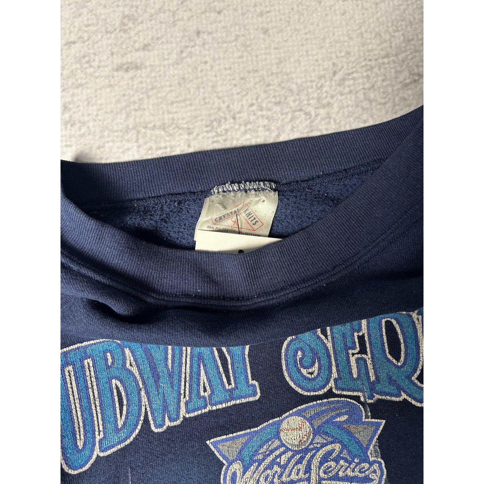 MLB Vintage 90s MLB New York Crewneck Sweatshirt - Men's Large Size US L / EU 52-54 / 3 - 4 Thumbnail