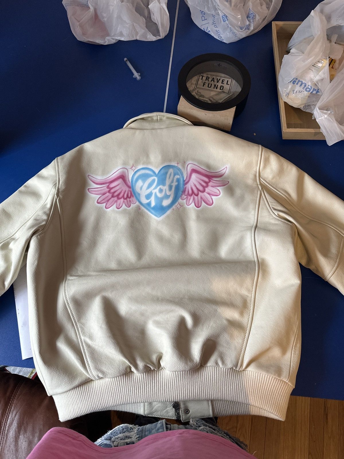 Golf Wang × Tyler The Creator Golf airbrush bomber jacket Size US XL / EU 56 / 4 - 2 Thumbnail