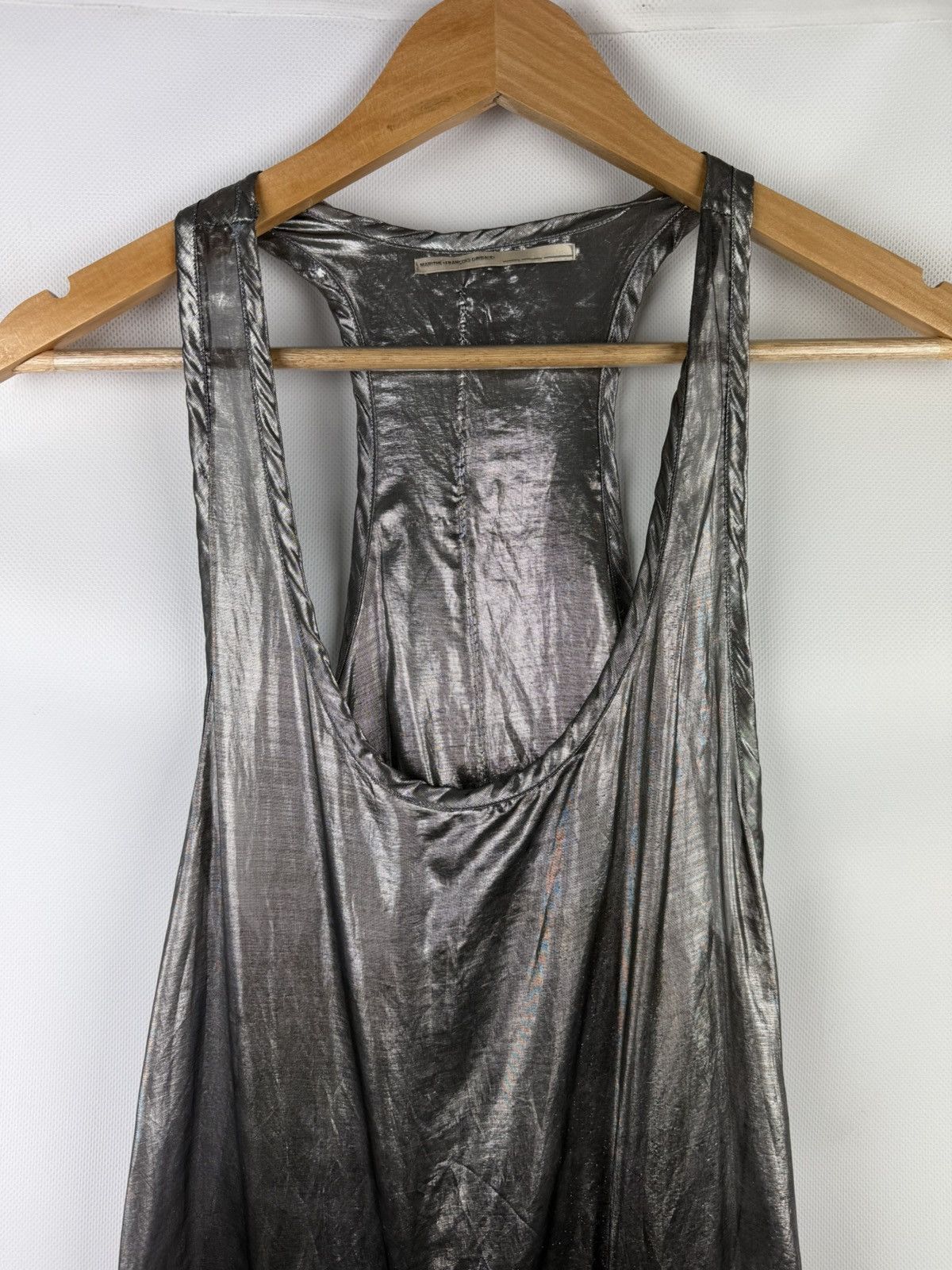 Marithe + Francois Girbaud Marithe Francois Girbaud Silk Sleeveless Tank Top Blouse Size S / US 4 / IT 40 - 2 Thumbnail