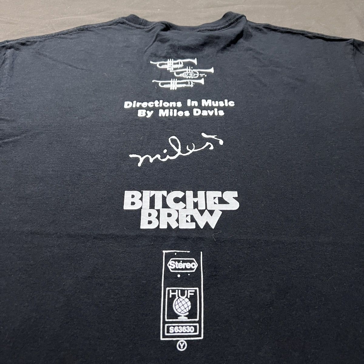 Huf Miles Davis x HUF Tee L Graphic Streetwear Jazz Bebop Size US L / EU 52-54 / 3 - 6 Thumbnail