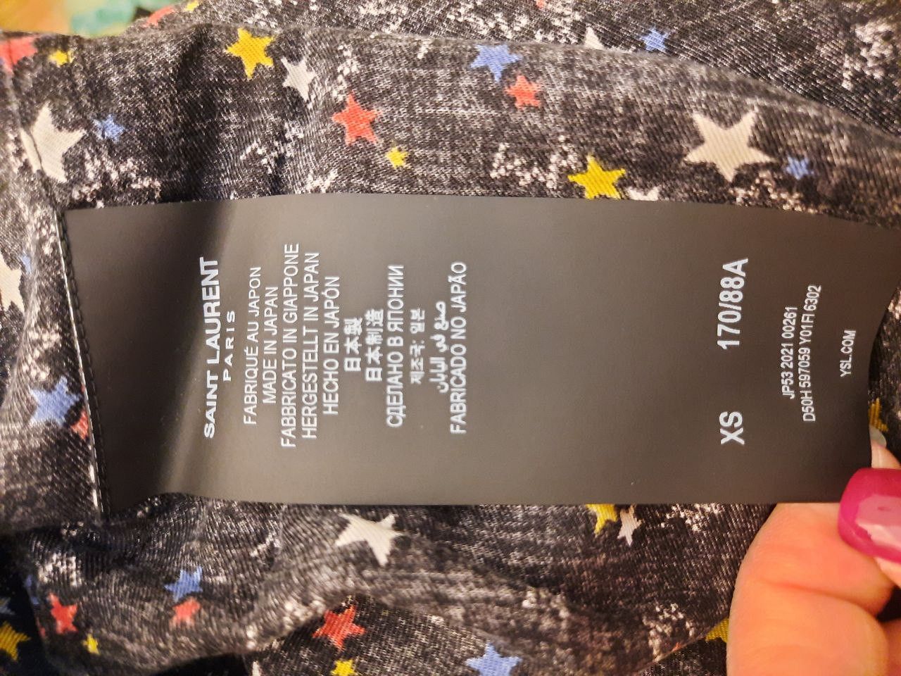 Saint Laurent Paris Western Stars Print Shirt Size US XS / EU 42 / 0 - 4 Thumbnail