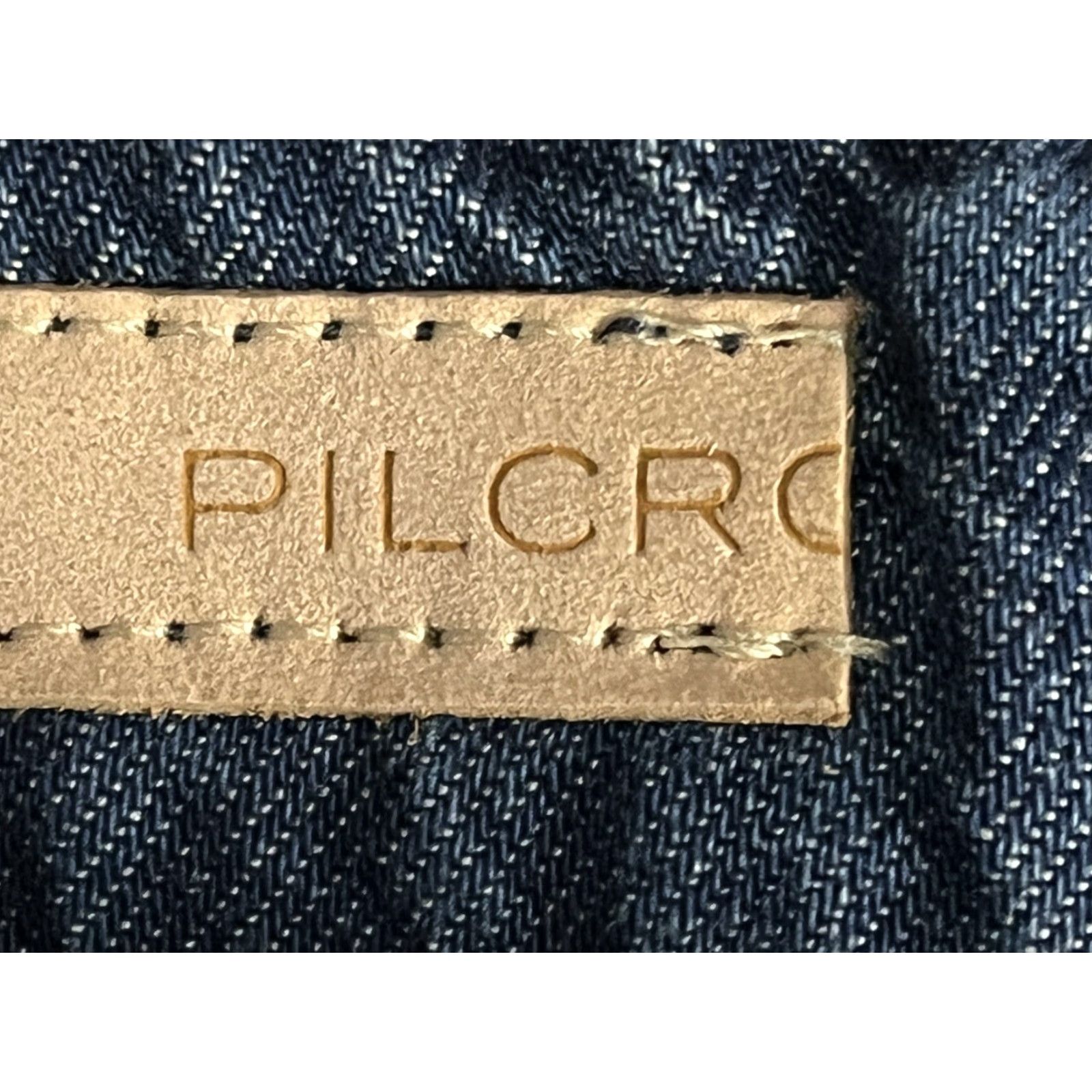 Vintage Pilcro for Anthropologie Jeans High Waist Wide-Leg Blue Paint Splatter Women Regular Size 26 NWT Flaw Missing Rivet Size 26" / US 2 / IT 38 - 5 Thumbnail