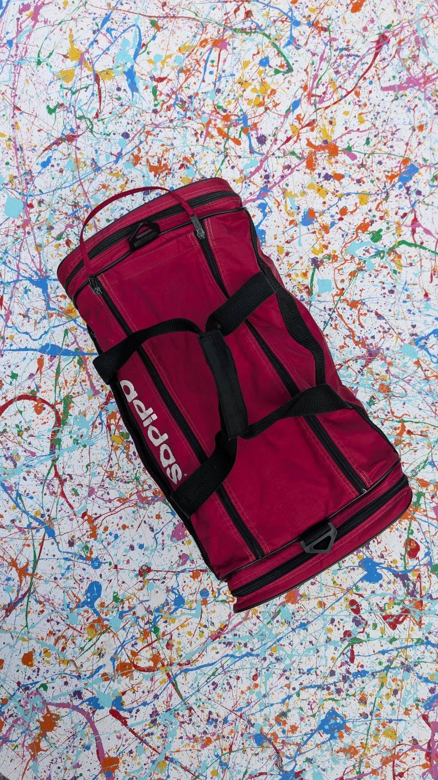 Adidas vintage Liverpool Adidas duffel holdall bag gym football 90s Size ONE SIZE - 5 Thumbnail