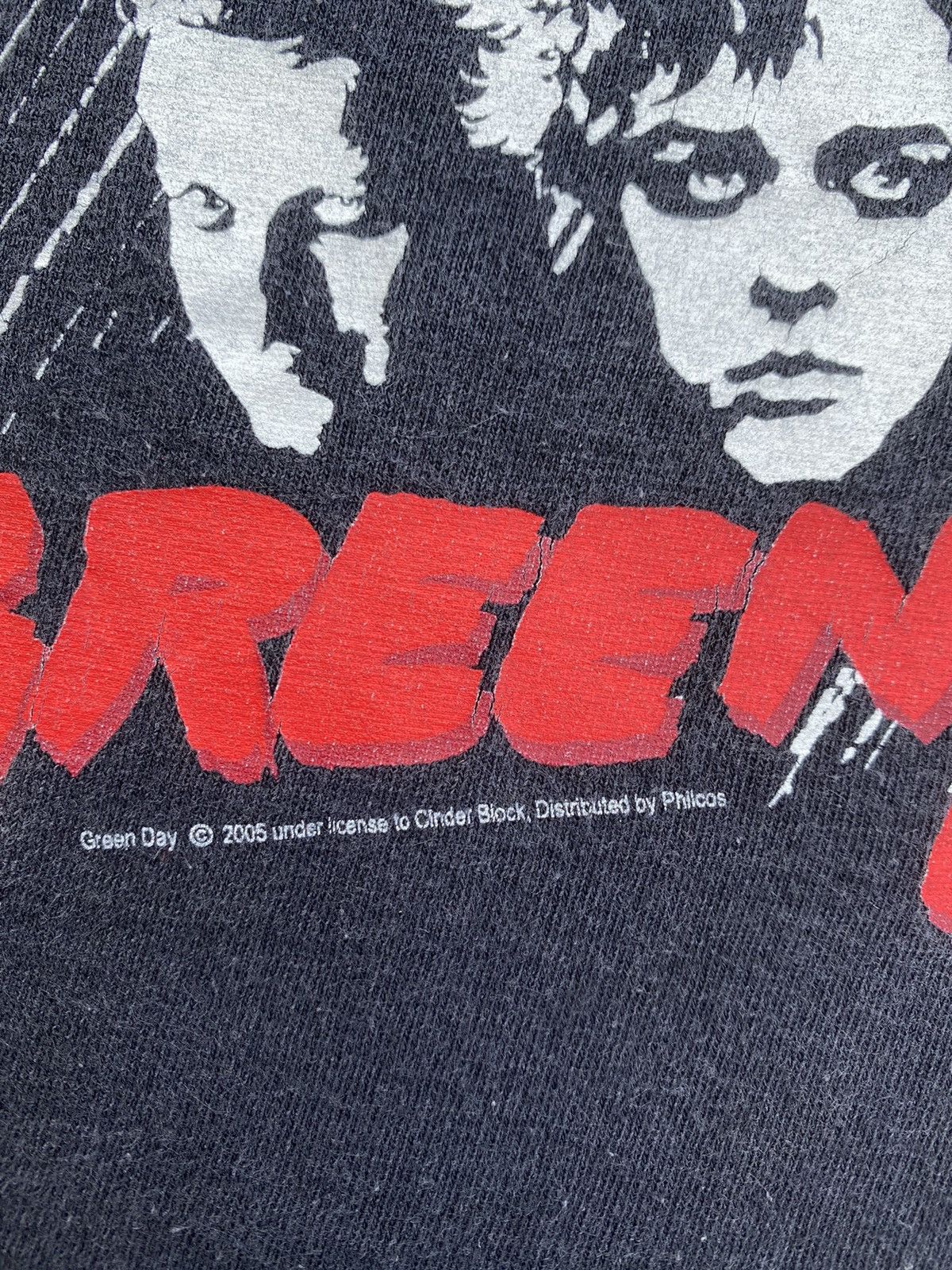 Band Tees Rare Vintage Green Day Under Licence to cinder Block BandTee Size US S / EU 44-46 / 1 - 13 Thumbnail