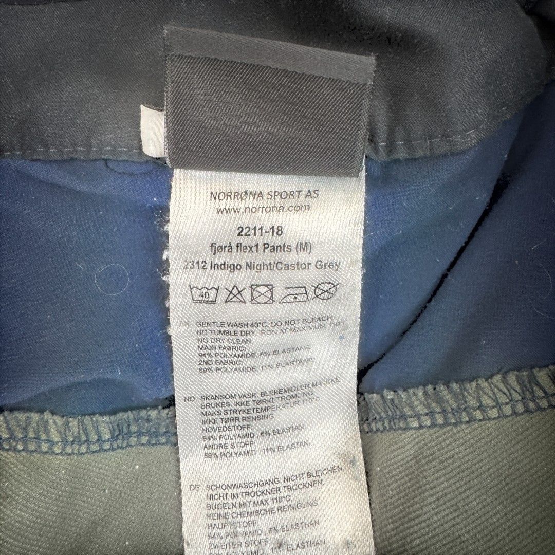 Norrona Fjora flex1 pants (M) Size US 32 / EU 48 - 8 Thumbnail