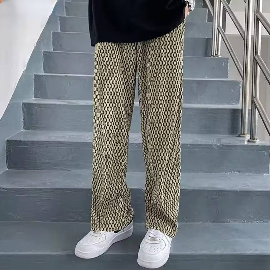 Japanese Brand × Vintage Loose plaid casual pants Size US 36 / EU 52 - 2 Thumbnail