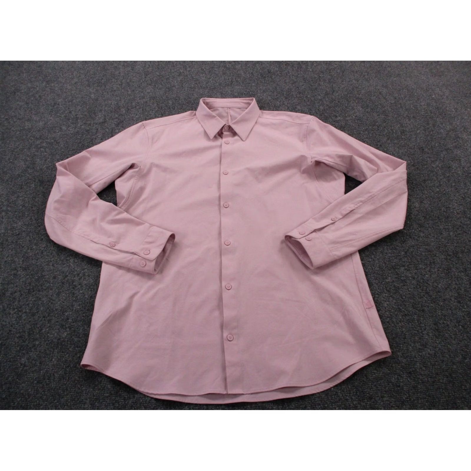 Lululemon Lululemon Shirt Mens L Pink Stretch Business Golf Preppy Performance Casual Shirt Size US L / EU 52-54 / 3 - 2 Thumbnail