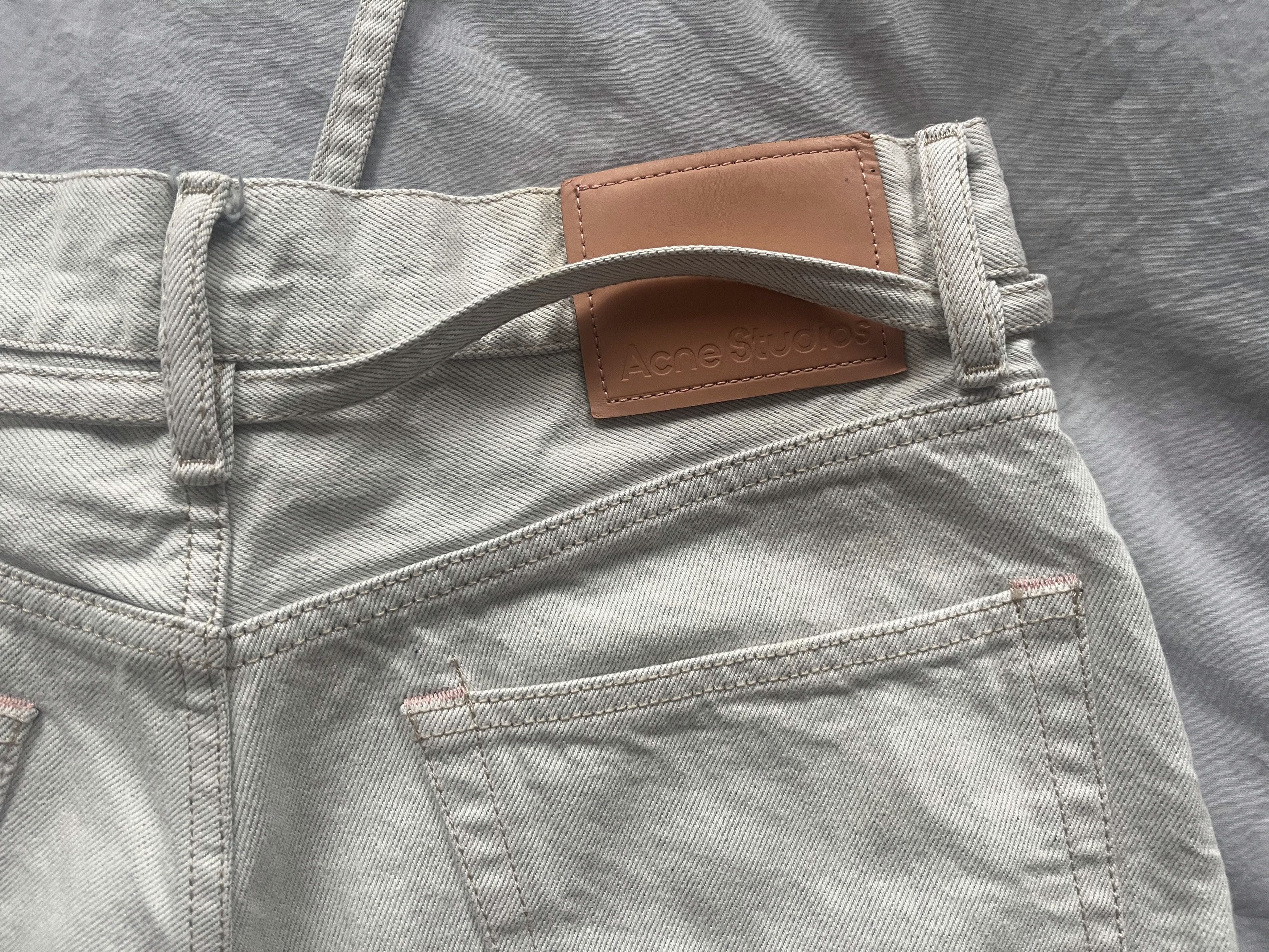 Acne Studios Lightwash Long Denim Shorts Size US 28 / EU 44 - 4 Thumbnail