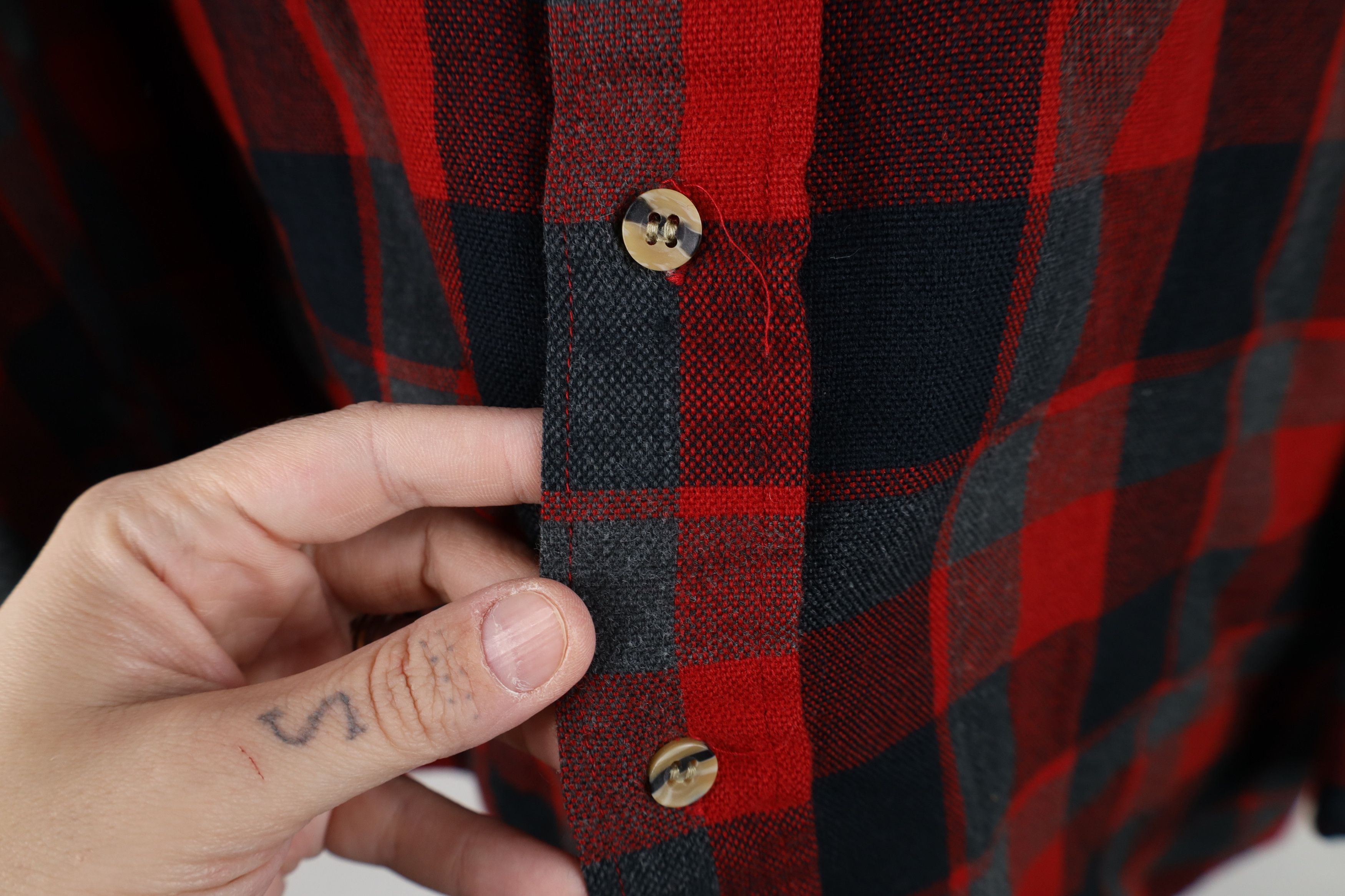 Vintage Vintage 70s 80s Streetwear Pocket Collared Button Shirt Size US L / EU 52-54 / 3 - 5 Thumbnail