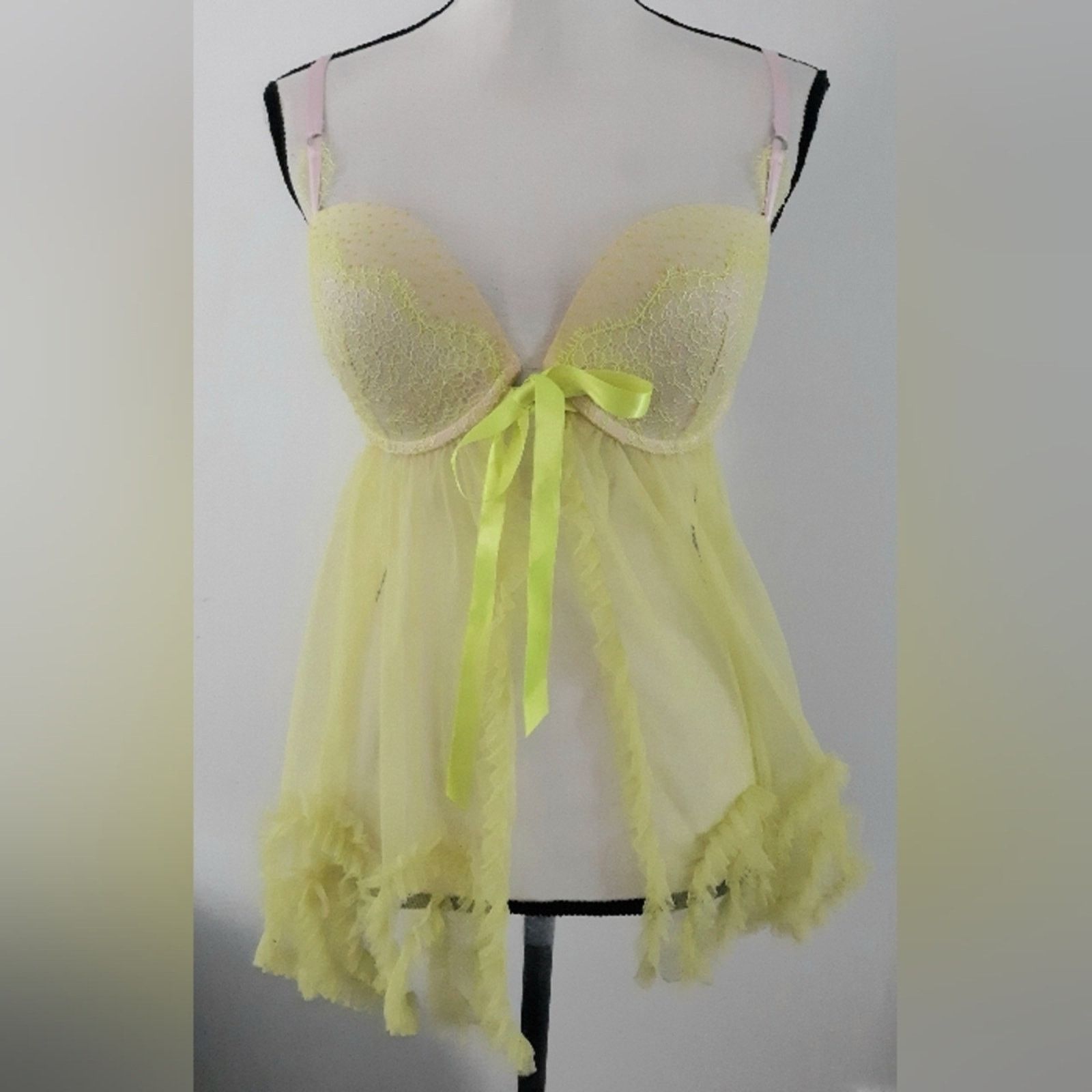 Victoria's Secret VTG Y2K VS Push Up Lingerie 36D Size M / US 6-8 / IT 42-44 - 5 Thumbnail