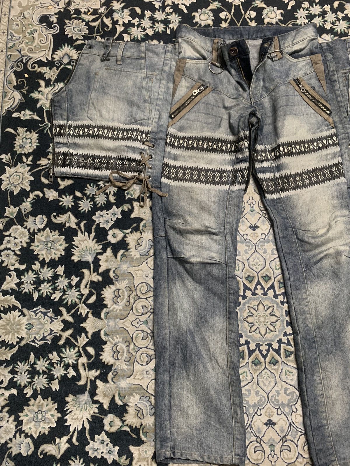 PPFM PPFM DESTRUCT PRODUCT JEANS Size US 32 / EU 48 - 2 Thumbnail