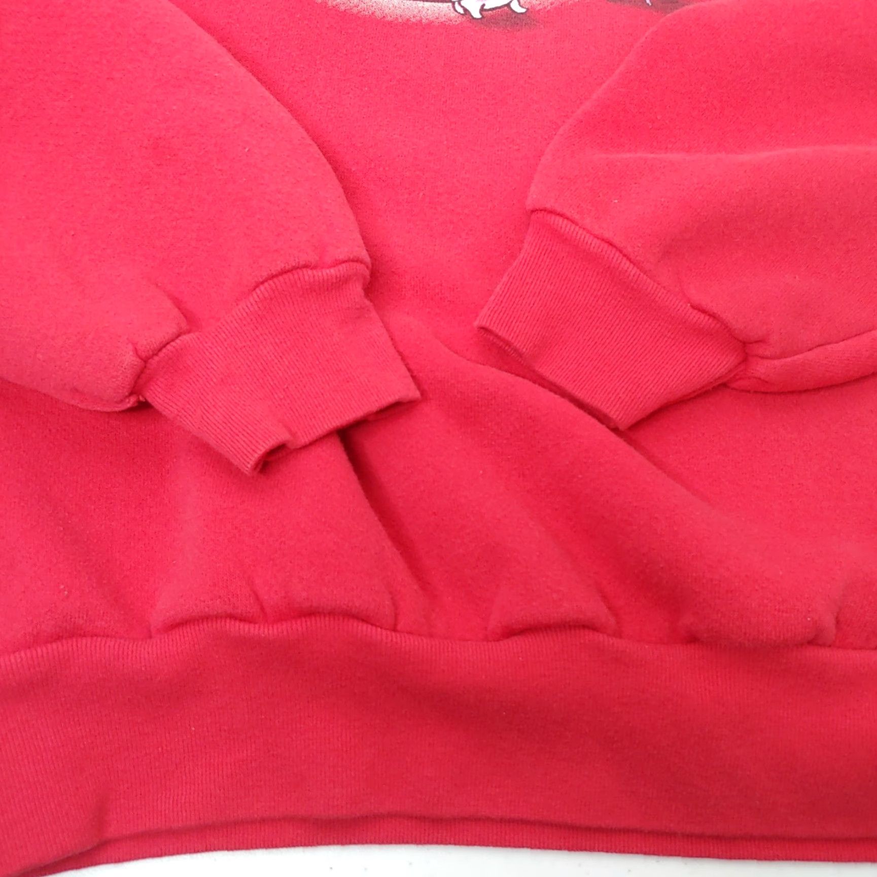 Lee VINTAGE Lee Sweatshirt Christmas Gift JESUS Red L Men Size US L / EU 52-54 / 3 - 8 Thumbnail