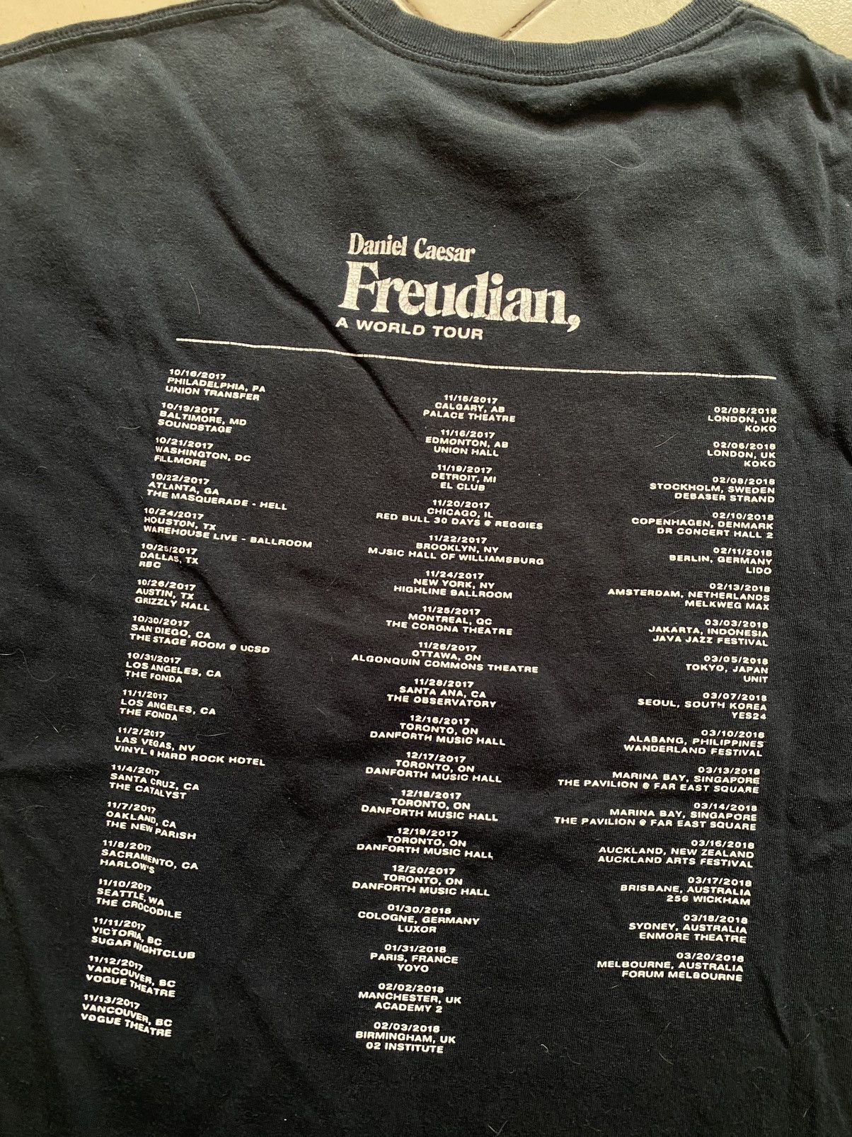 Band Tees RARE Daniel caesar freudian shirt Size US XL / EU 56 / 4 - 5 Thumbnail