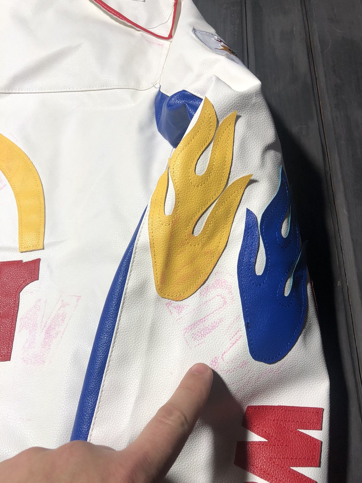 Japanese Brand Vintage Kanye West Balenciaga Style Cropped Racer Jacket Size US XL / EU 56 / 4 - 12 Thumbnail