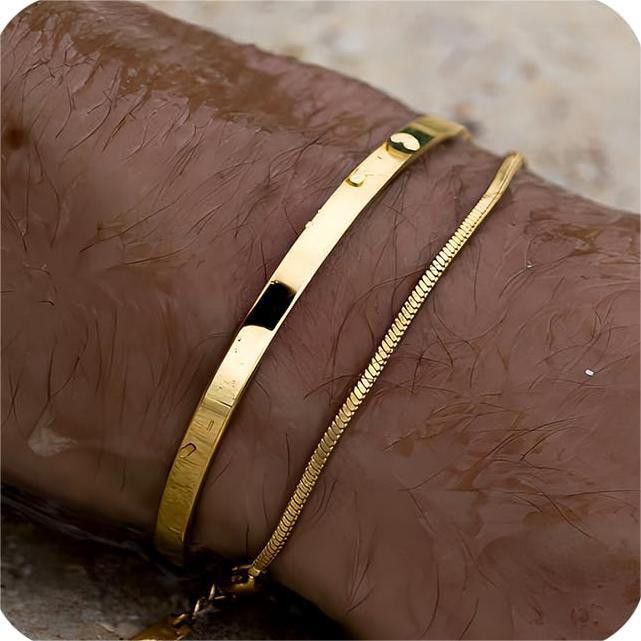Jewelry Punk Bracelet Y2K Punk Chain Gotch Bracelets Chains Size ONE SIZE - 4 Thumbnail