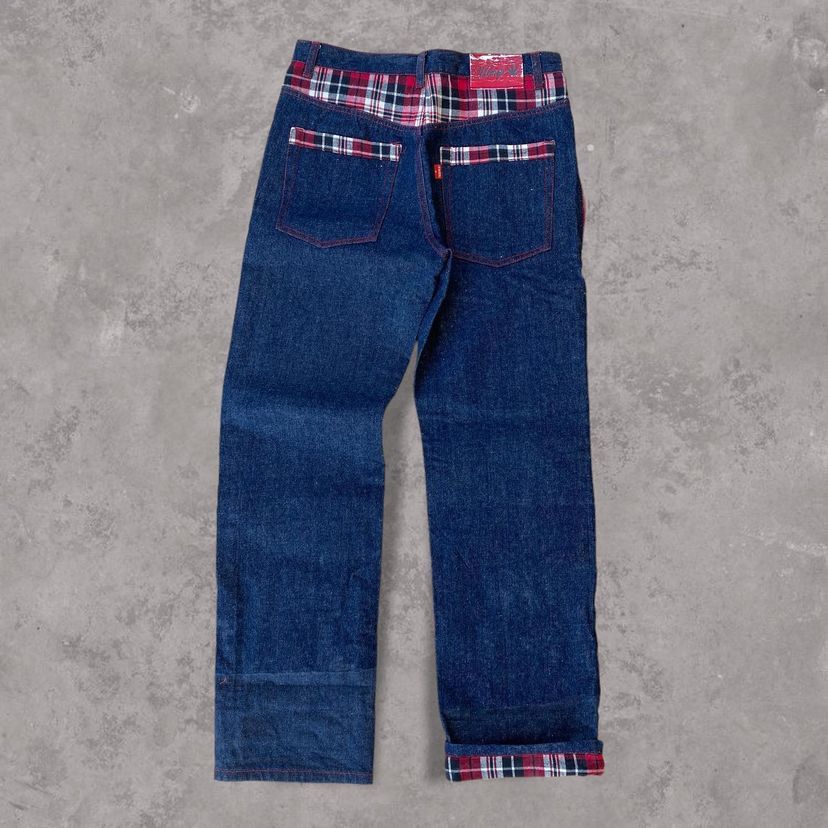 If Six Was Nine × Japanese Brand × Le Grande Bleu (L.G.B.) VINTAGE HEMP 17 OZ JEAN Size US 32 / EU 48 - 5 Thumbnail