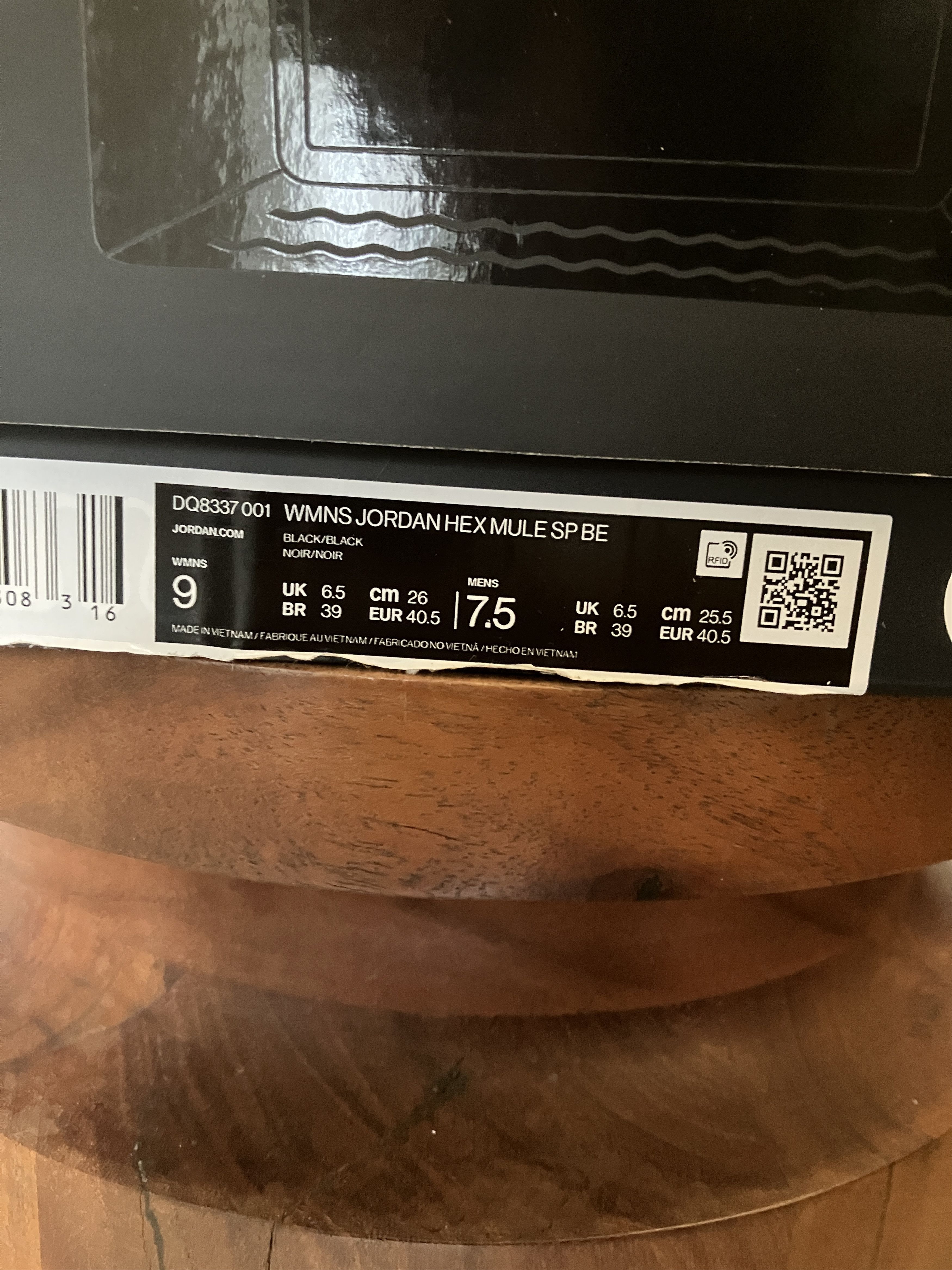 Jordan Brand x Billie Eilish - Hex Mule "Black" Size US 9 / IT 39 - 6 Thumbnail