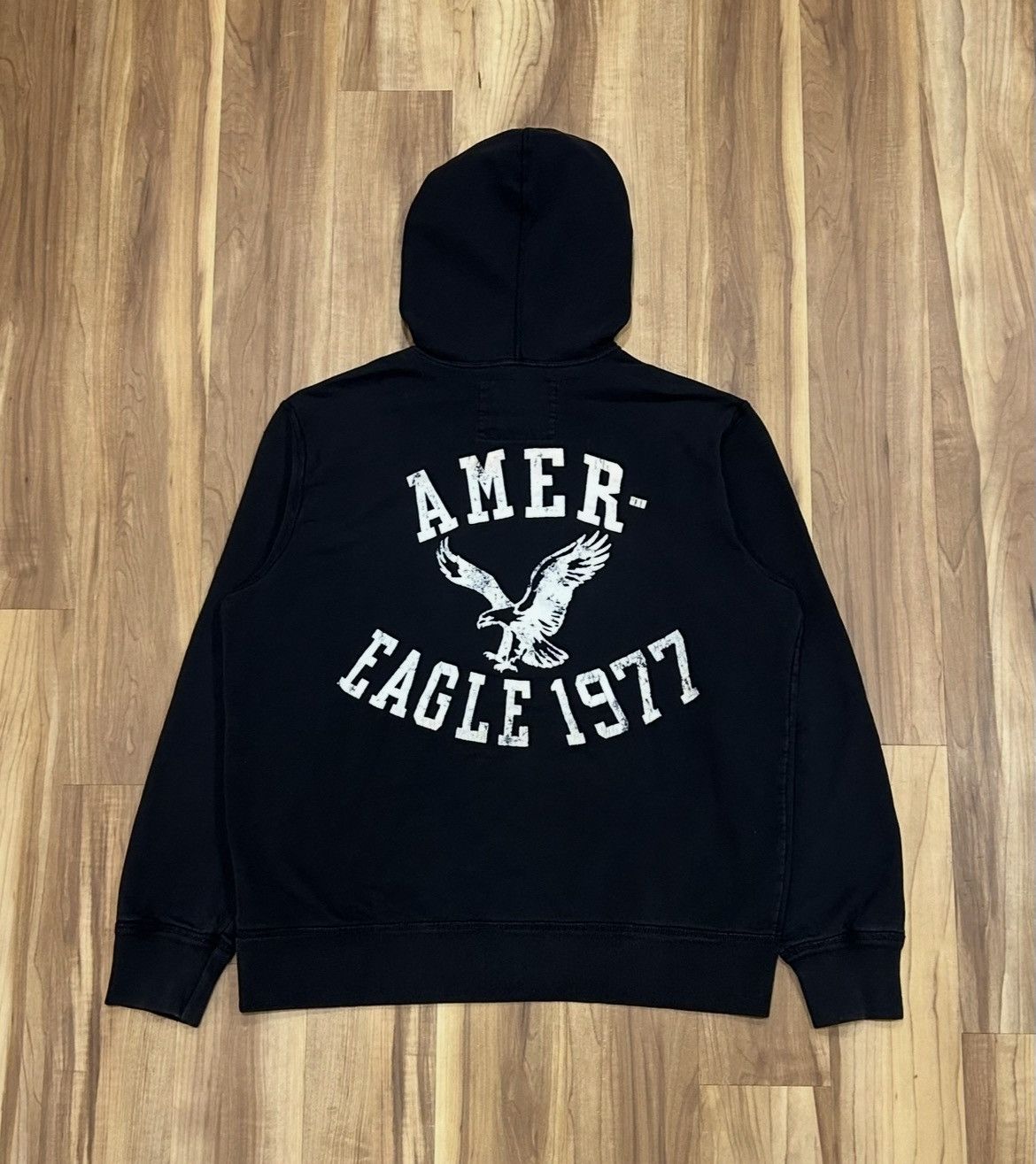 American Eagle Outfitters Y2K American Eagle Hoodie Size US L / EU 52-54 / 3 - 1 Thumbnail