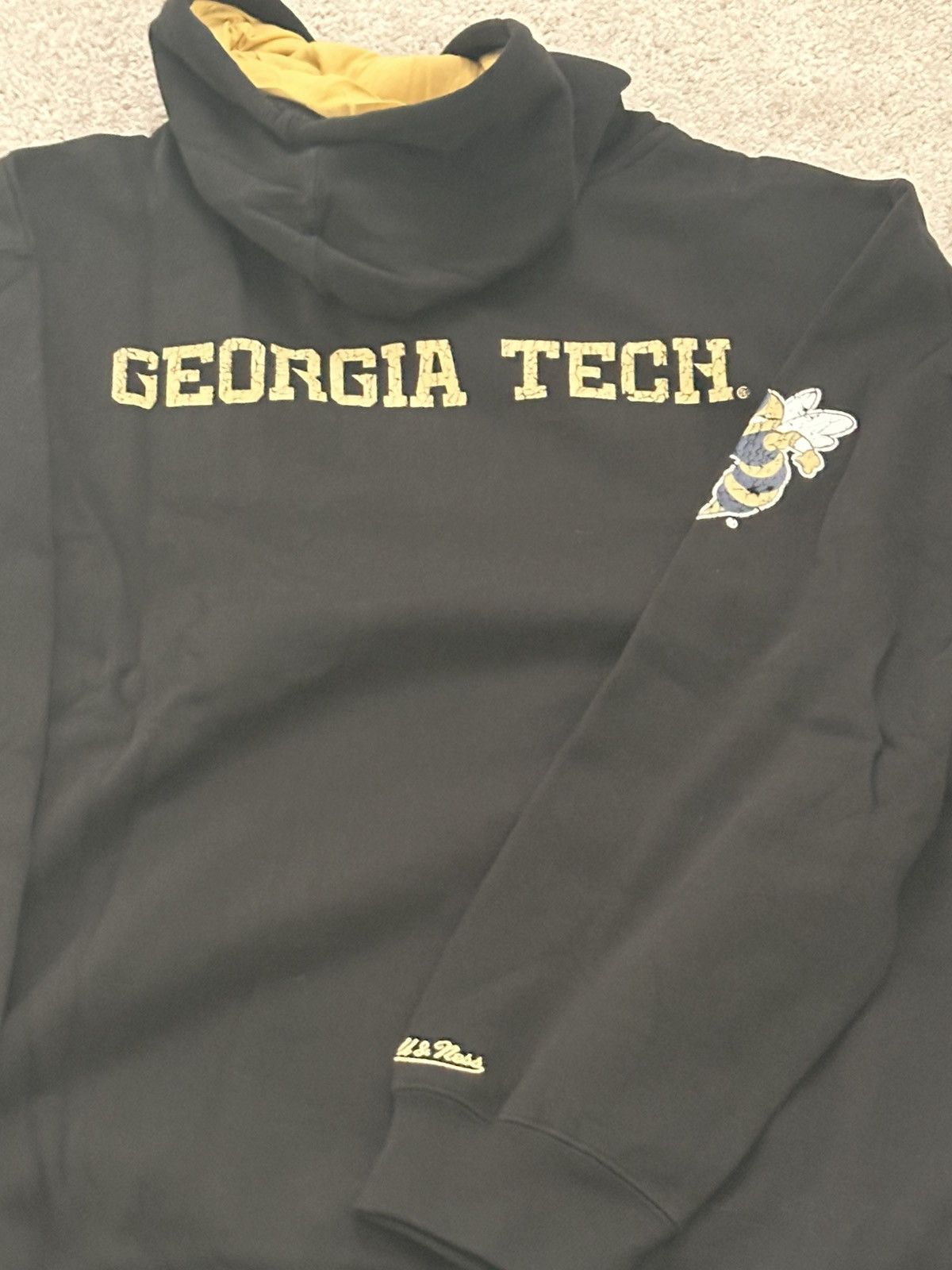 Mitchell & Ness Mitchell & Ness NCAA Georgia Tech Hoodie 2XL NWT Size US XXL / EU 58 / 5 - 4 Thumbnail
