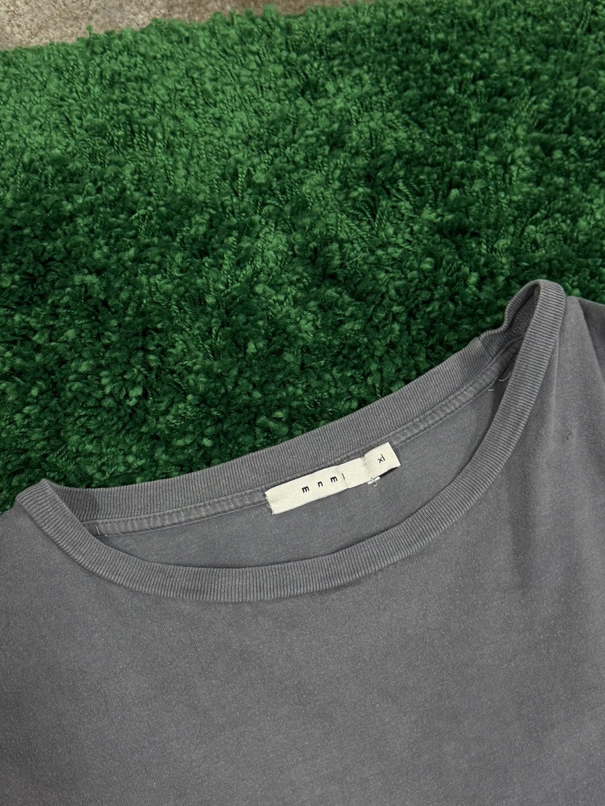 MNML MNML Pale Grey Faded Distressed Boxy Tee XL Size US XL / EU 56 / 4 - 3 Thumbnail