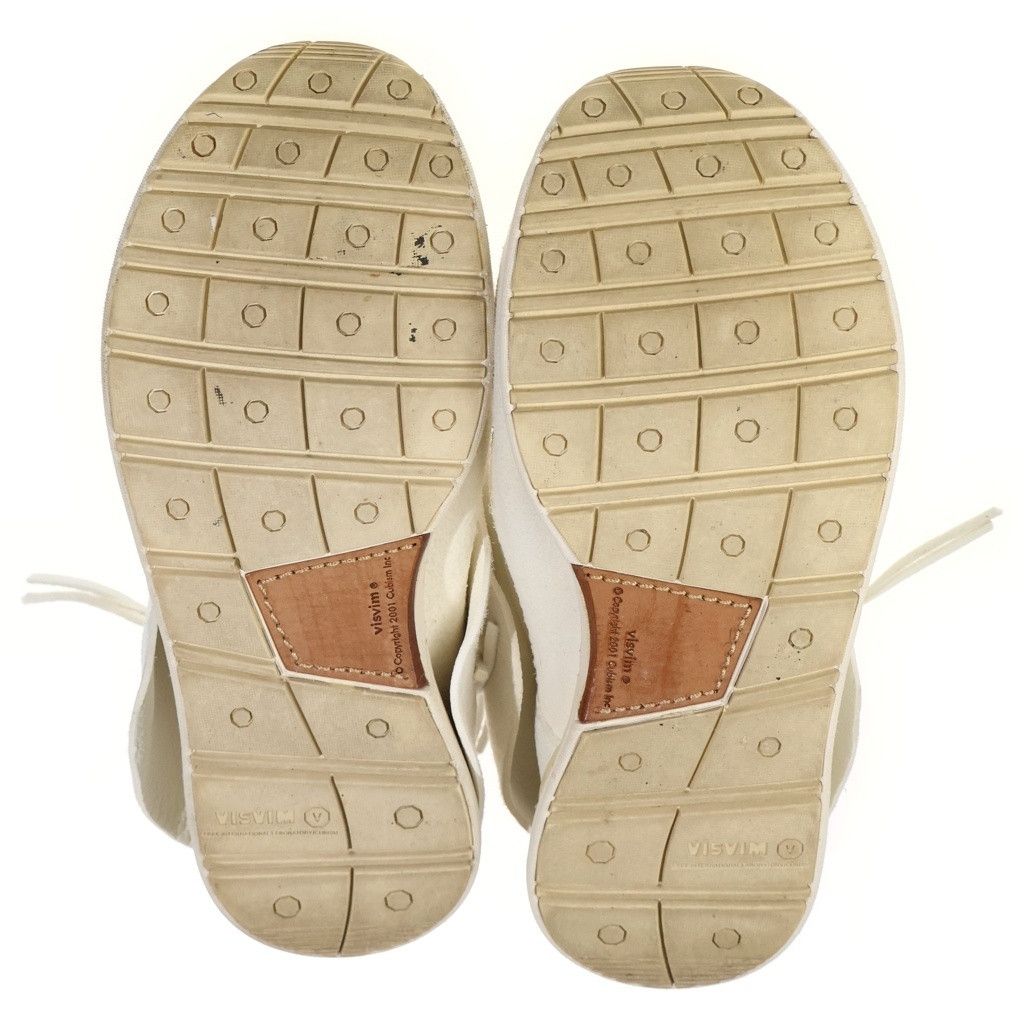 Visvim Visvim FBT Lhamo Folk shoes sneakers suede white sz 10 Size US 10 / EU 43 - 3 Thumbnail