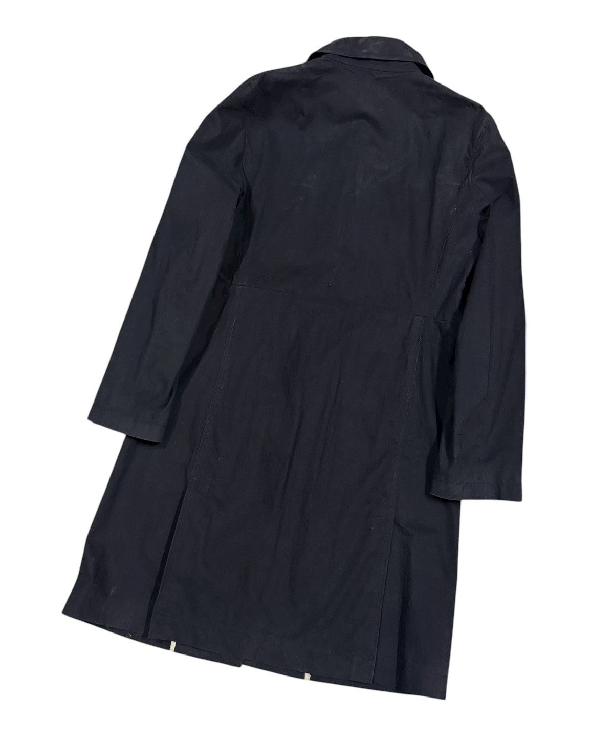J.Crew Vtg🔥J.Crew Buttoned Black Cotton Long Jacket Size US S / EU 44-46 / 1 - 11 Thumbnail