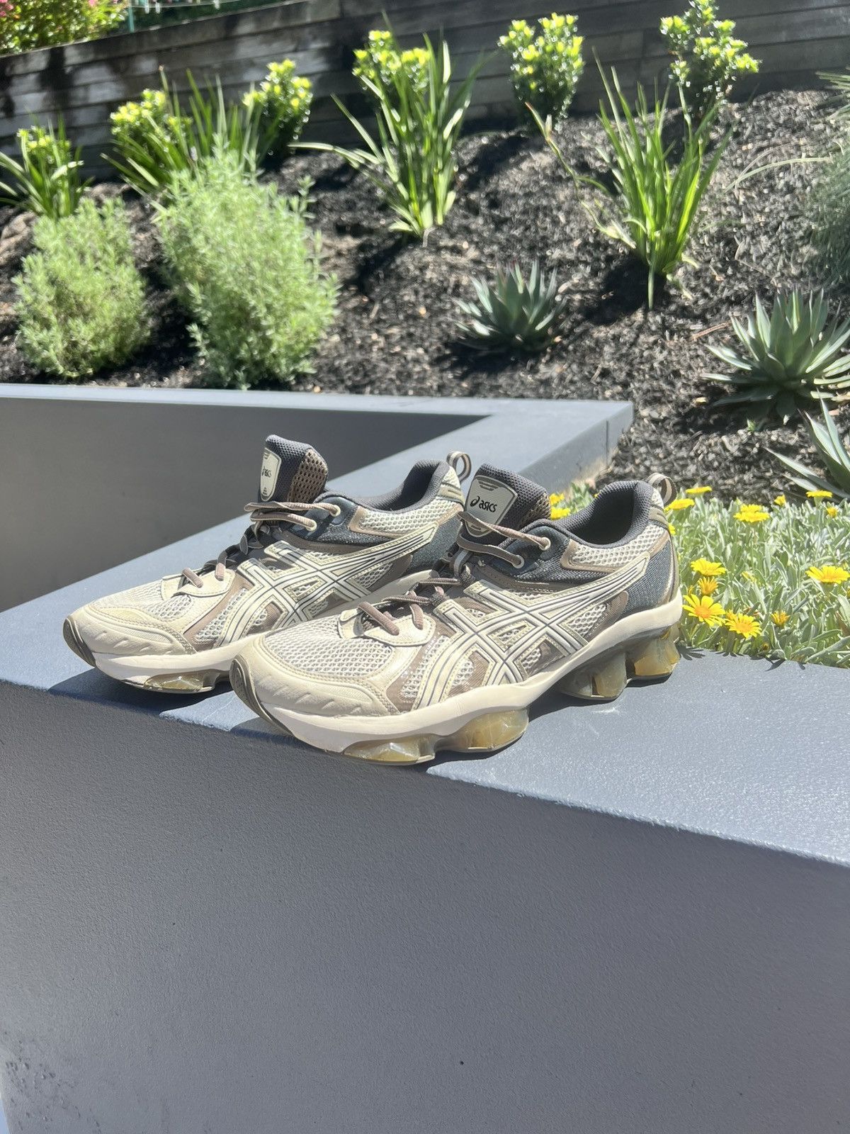 Asics Asics Gel Quantum Kinetic ‘Birch Dark Tuape’ (Barely Used) Size US 13 / EU 46 - 5 Thumbnail