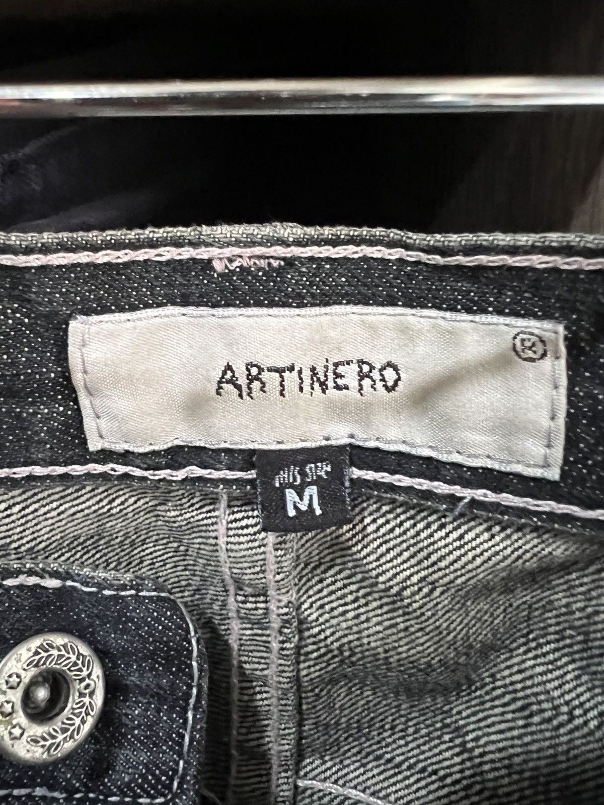 Other 🔥Rare Artinero Patchwork Kapital Inspired Distressed Denim Size US 34 / EU 50 - 14 Thumbnail