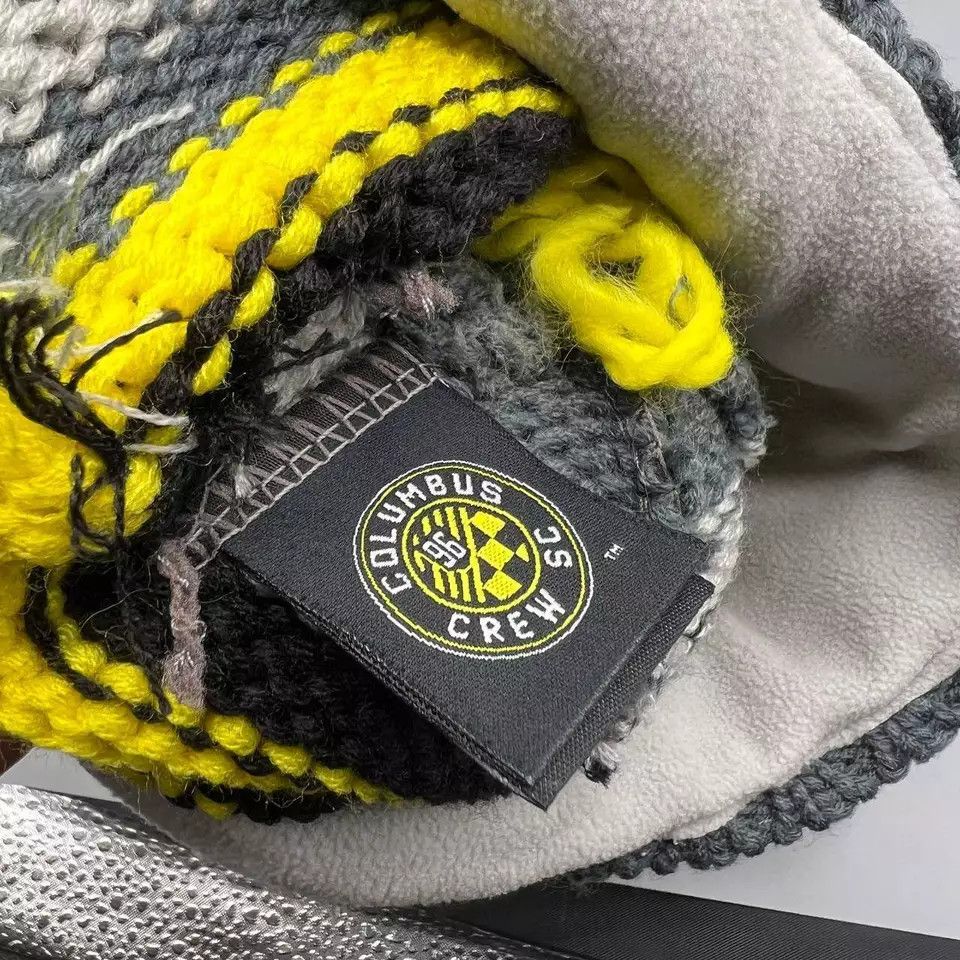 Adidas Columbus Crew Hat Men Knitted Adidas Beanie Pom Pom Cap New Size ONE SIZE - 3 Thumbnail
