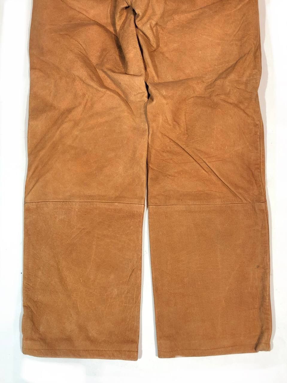 Vintage Gohn F Gee Moto Biker Leather Pants Vintage Size US 28 / EU 44 - 8 Thumbnail