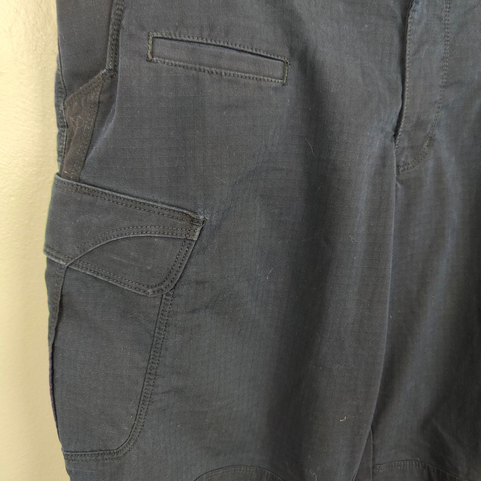 5.11 5.11 Cargo Pants Mens 32x34 Navy Blue Ripstop Tactical Size US 32 / EU 48 - 2 Thumbnail