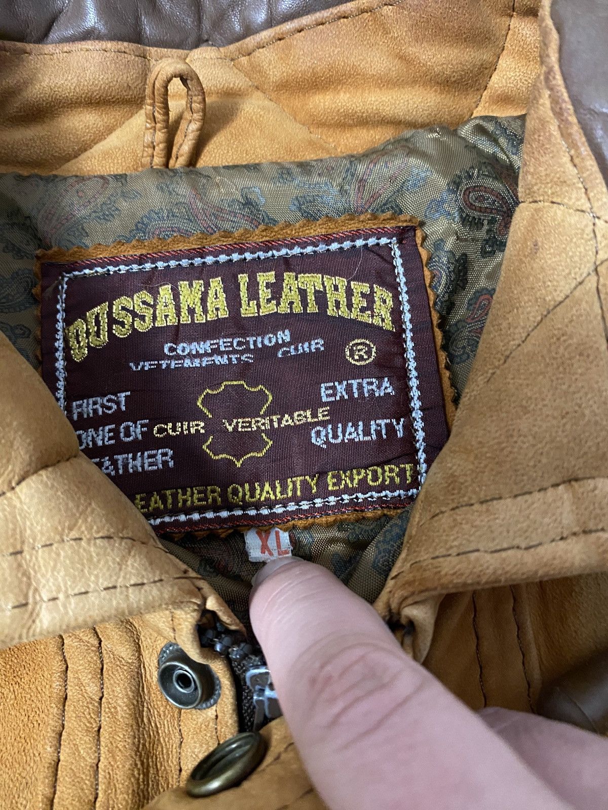 Other Leather Avant Garde Guidi style brown Leather Jacket Size US XL / EU 56 / 4 - 7 Thumbnail