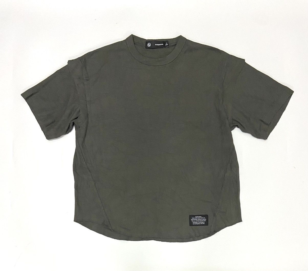 GU × Undercover GU UNDERCOVER DRY WAFFLE TEE Size US S / EU 44-46 / 1 - 2 Thumbnail