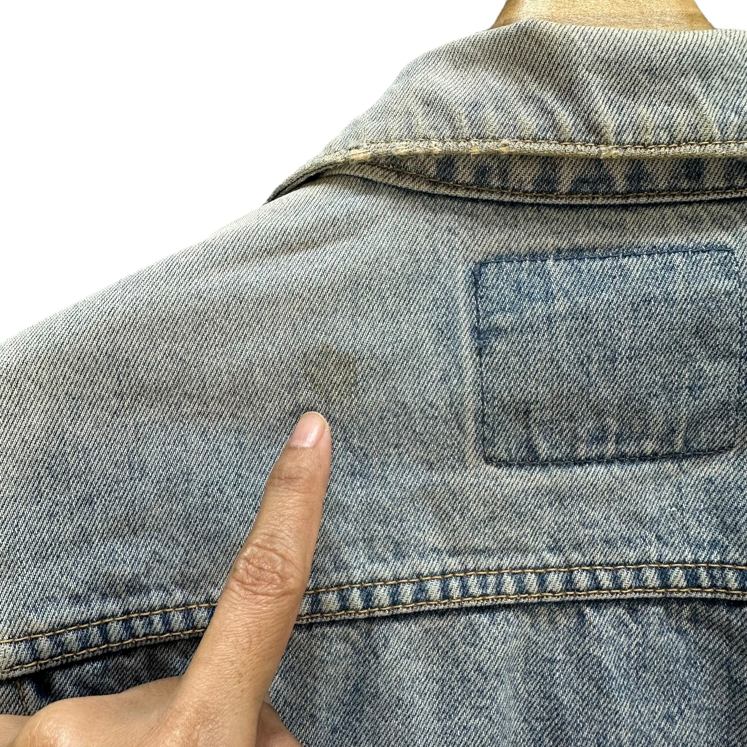 Edwin 80's Edwin 5081 Washed Denim Jacket #A23-0521 Size US L / EU 52-54 / 3 - 14 Thumbnail